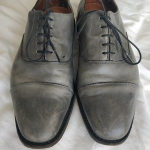 Allen Edmonds Gray Rutledge Cap Toe Shoe -- Size 9 EEE (wide)